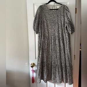 H&M tiered floral dress